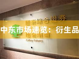 中东市场速览：衍生品